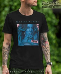 Mariah Carey Caution Album Cover T Shirt 1
