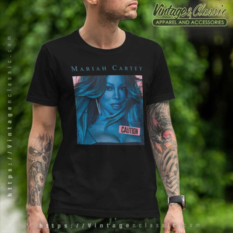 Mariah Carey Caution Album Cover T Shirt 1 Mariah Carey Caution Album Cover T Shirt 1