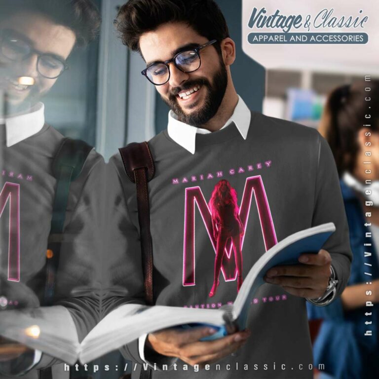 Mariah Carey Caution World Tour 2019 Poster Sweatshirt Mariah Carey Caution World Tour 2019 Poster Sweatshirt