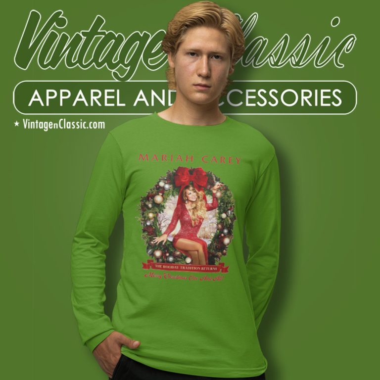 Mariah Carey Christmas Tour 2023 Long Sleeve Tee Mariah Carey Christmas Tour 2023 Long Sleeve Tee
