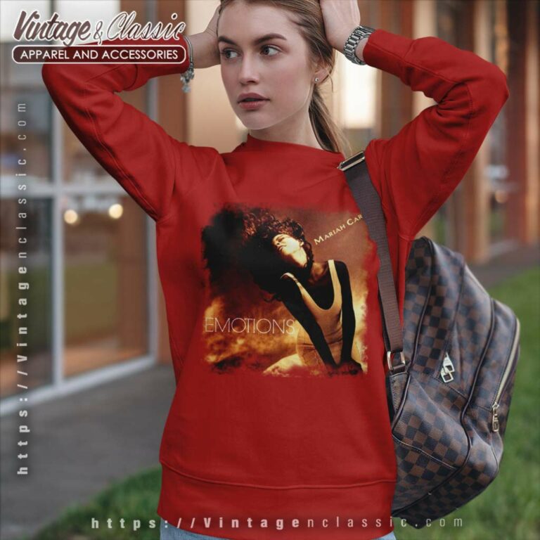 Mariah Carey Emotions Album Songs Sweatshirt Mariah Carey Emotions Album Songs Sweatshirt