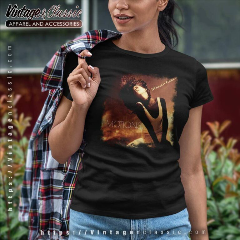 Mariah Carey Emotions Album Songs Women TShirt Mariah Carey Emotions Album Songs Women TShirt