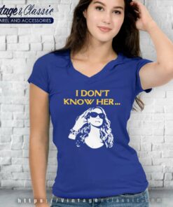 Mariah Carey Lambily I Dont Know Her V Neck TShirt