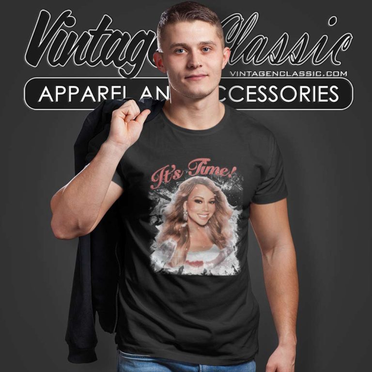 Mariah Carey Official Its Time T Shirt Mariah Carey Official Its Time T Shirt