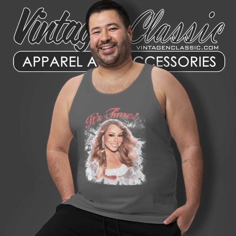 Mariah Carey Official Its Time Tank Top Racerback Mariah Carey Official Its Time Tank Top Racerback