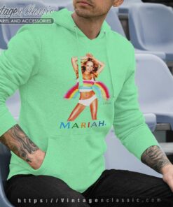 Mariah Carey Rainbow Album Cover Hoodie 1