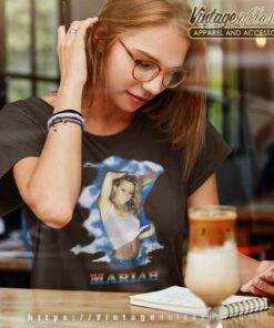 Mariah Carey Rainbow World Tour 2000 Women TShirt 1