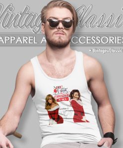 Mariah Carey Shirt All I Want For Christmas Is You Tank Top Racerback