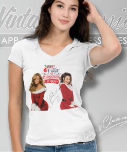 Mariah Carey Shirt All I Want For Christmas Is You V Neck TShirt