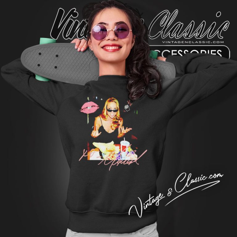 Mariah Carey Smile Foodie Sweatshirt Mariah Carey Smile Foodie Sweatshirt