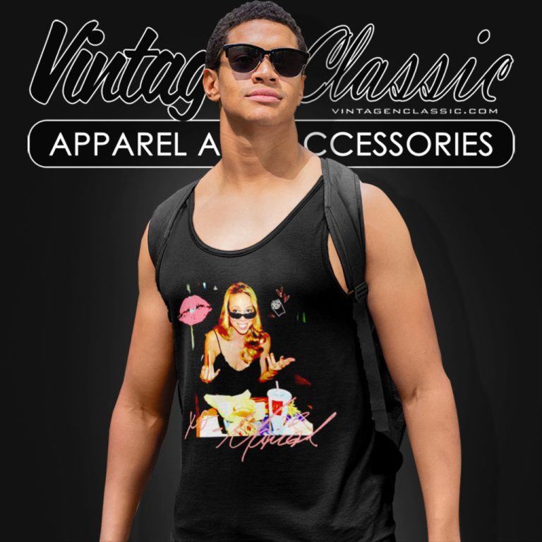 Mariah Carey Smile Foodie Tank Top Racerback Mariah Carey Smile Foodie Tank Top Racerback