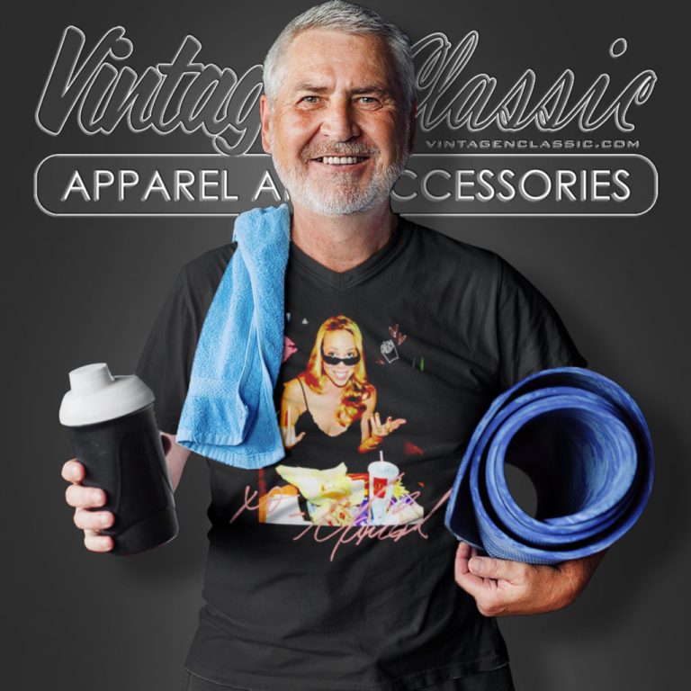 Mariah Carey Smile Foodie V Neck TShirt Mariah Carey Smile Foodie V Neck TShirt