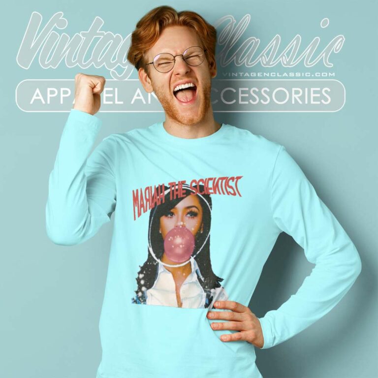 Mariah The Scientist Blowing Bubbles Long Sleeve Tee Mariah The Scientist Blowing Bubbles Long Sleeve Tee