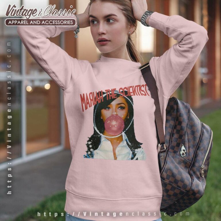 Mariah The Scientist Blowing Bubbles Sweatshirt Mariah The Scientist Blowing Bubbles Sweatshirt