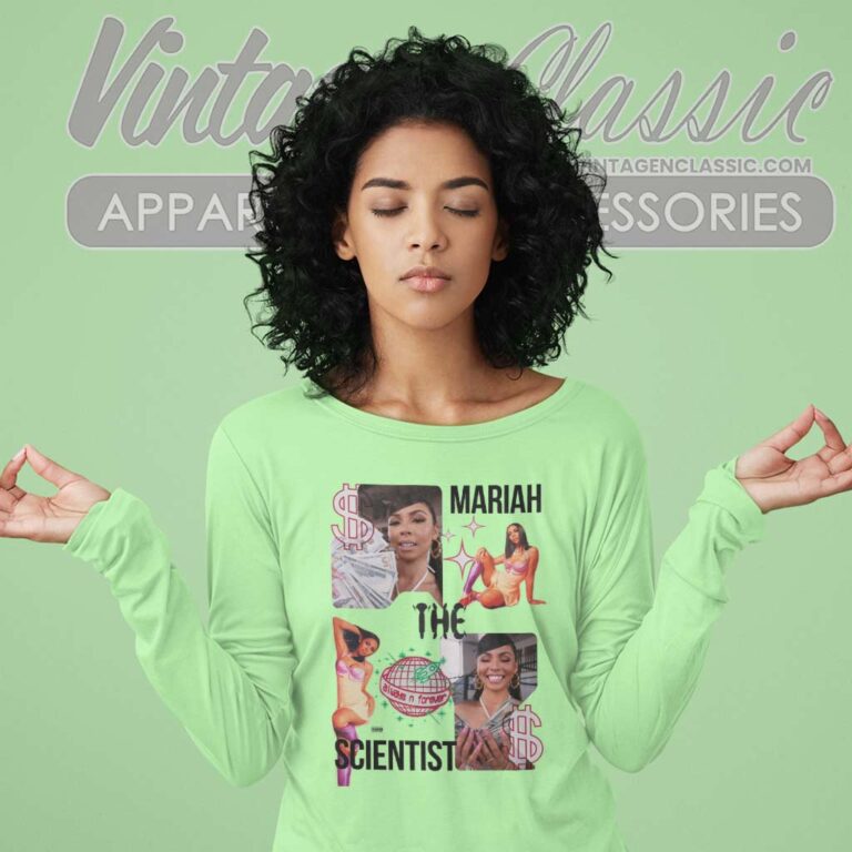 Mariah The Scientist Poster Long Sleeve Tee Mariah The Scientist Poster Long Sleeve Tee