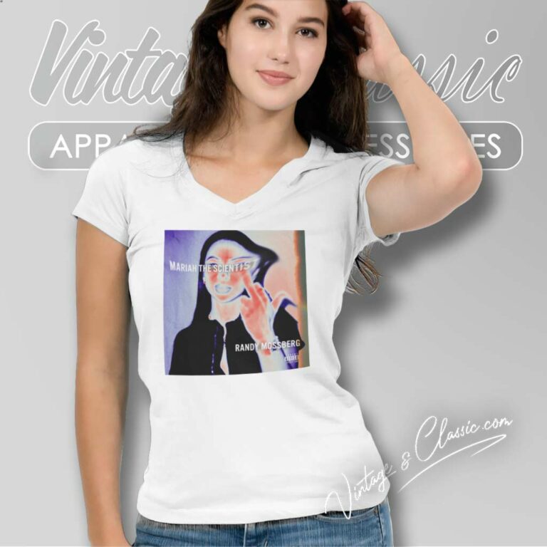Mariah The Scientist Randy Mossberg V Neck TShirt Mariah The Scientist Randy Mossberg V Neck TShirt