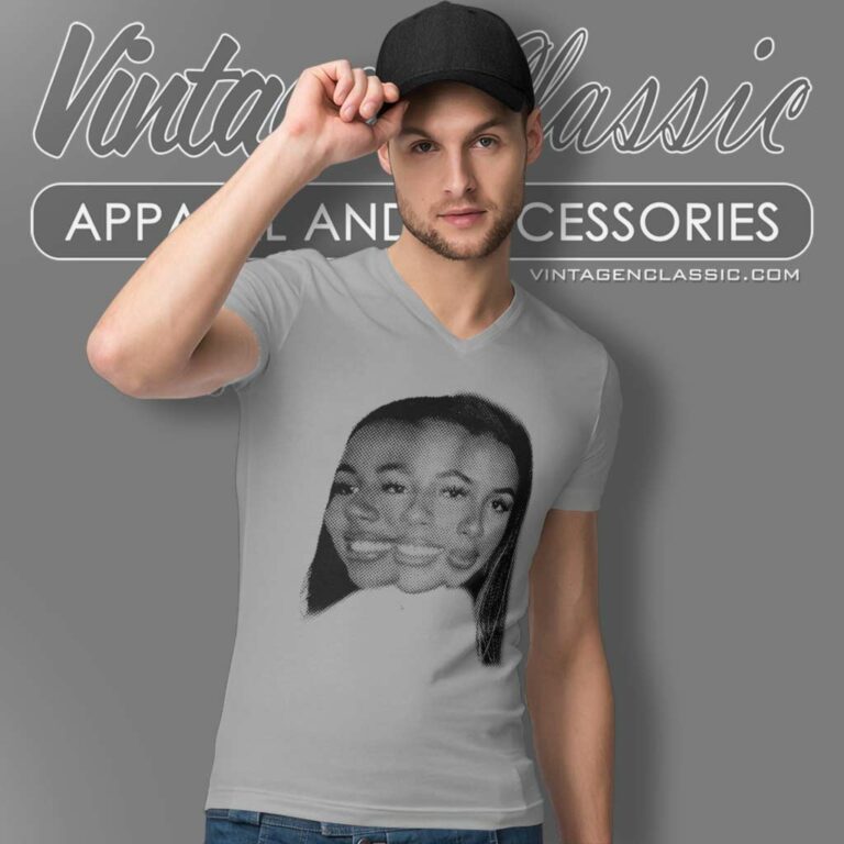 Mariah The Scientist Shirt 3 Face Mariah Amani Buckles V Neck TShirt Mariah The Scientist Shirt 3 Face Mariah Amani Buckles V Neck TShirt