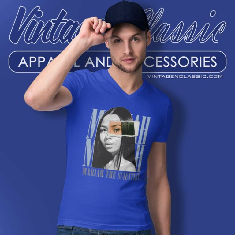 Mariah The Scientist Shirt Eye Patch V Neck TShirt Mariah The Scientist Shirt Eye Patch V Neck TShirt