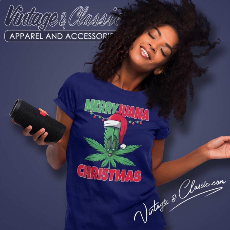 Marijuana Christmas Funny Marijuana Women TShirt Marijuana Christmas Funny Marijuana Women TShirt