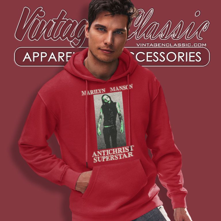 Marilyn Manson Antichrist Hoodie Marilyn Manson Antichrist Hoodie