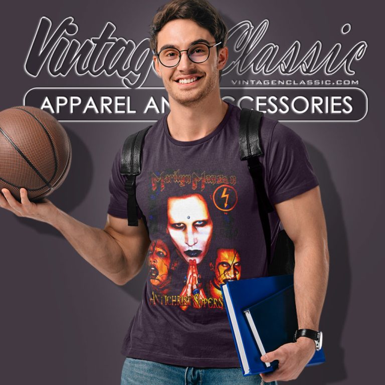 Marilyn Manson Antichrist Superstar Portrait T Shirt Marilyn Manson Antichrist Superstar Portrait T Shirt