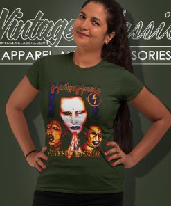 Marilyn Manson Antichrist Superstar Portrait Women T Shirt