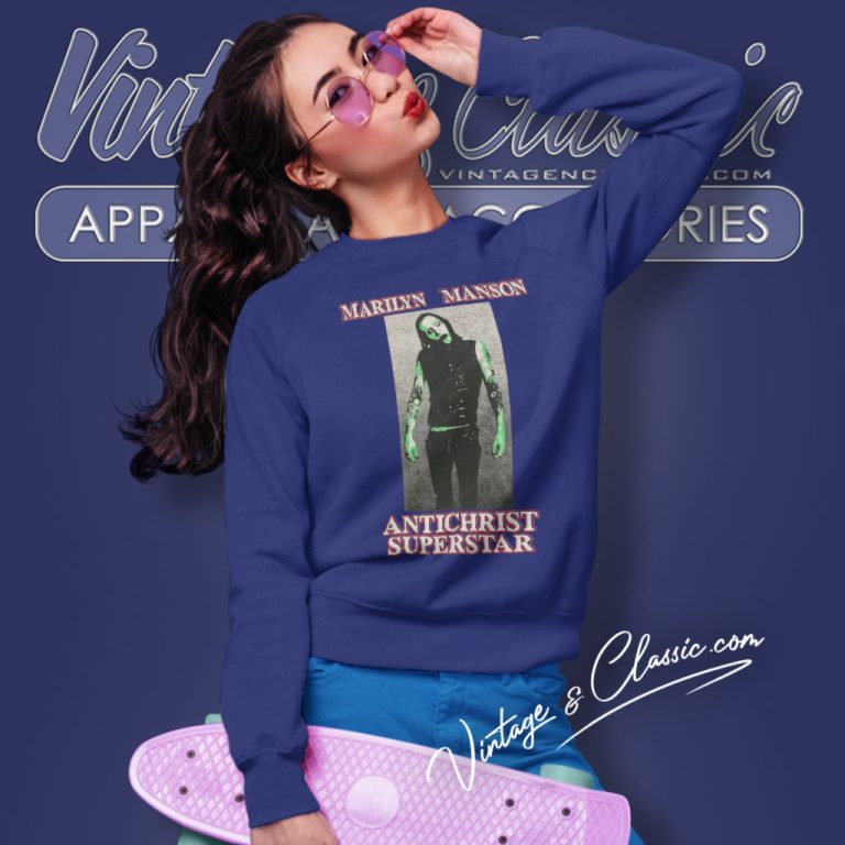 Marilyn Manson Antichrist Sweatshirt Marilyn Manson Antichrist Sweatshirt