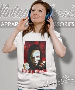 Marilyn Manson Ape Of God Women T Shirt