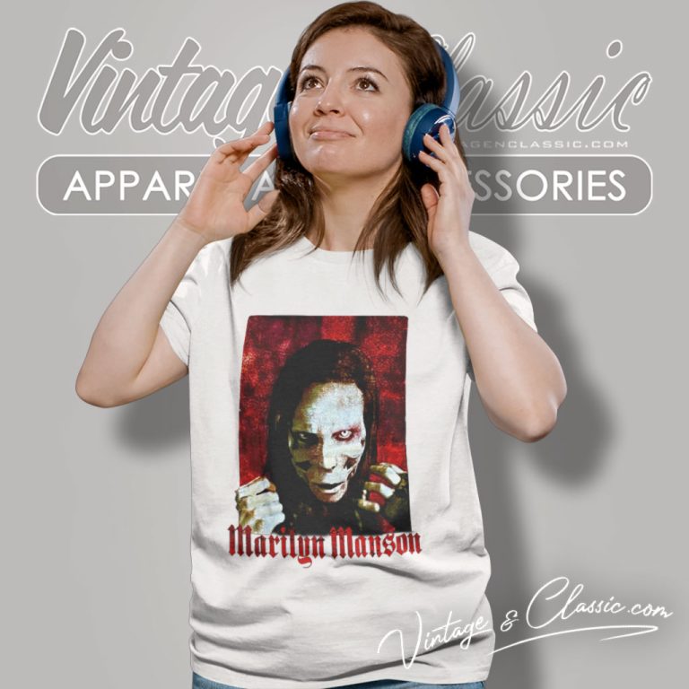 Marilyn Manson Ape Of God Women T Shirt Marilyn Manson Ape Of God Women T Shirt