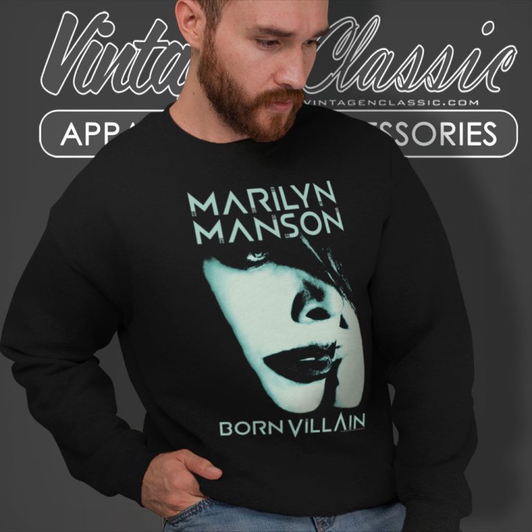 Marilyn Manson Born Villain Sweatshirt Marilyn Manson Born Villain Sweatshirt
