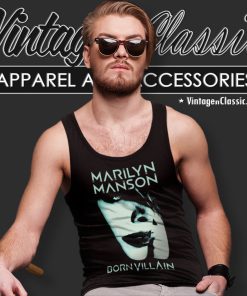 Marilyn Manson Born Villain Tank Top Racerback