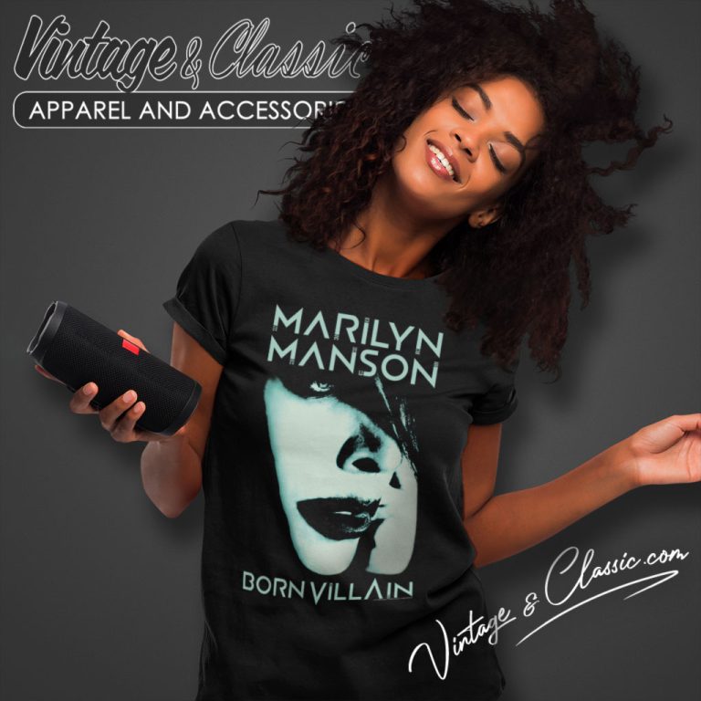 Marilyn Manson Born Villain Women T Shirt Marilyn Manson Born Villain Women T Shirt