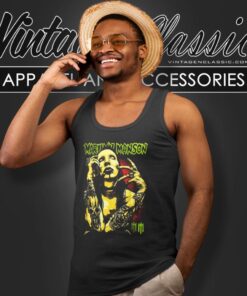 Marilyn Manson Classic Rock Tank Top Racerback