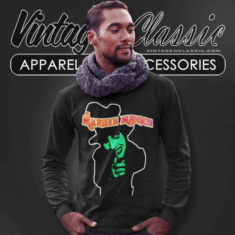 Marilyn Manson Concert 1995 Long Sleeve Tee Marilyn Manson Concert 1995 Long Sleeve Tee
