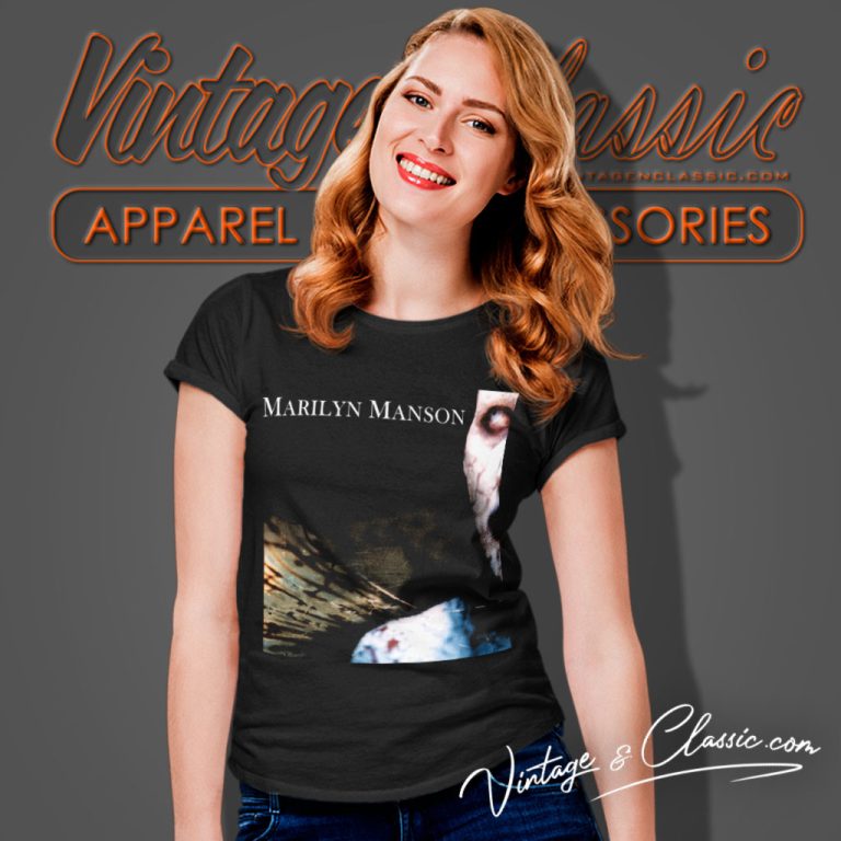 Marilyn Manson Concert 1996 Women T Shirt Marilyn Manson Concert 1996 Women T Shirt