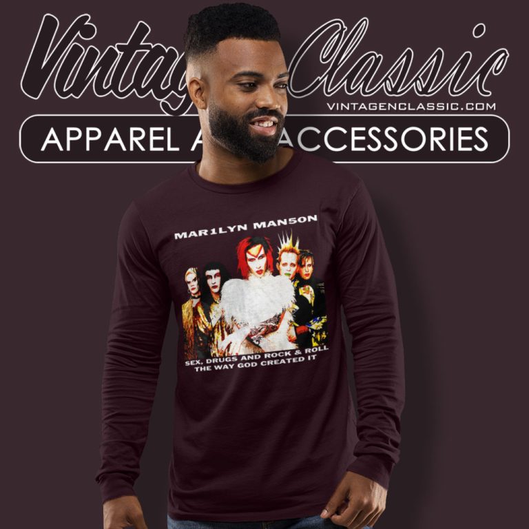 Marilyn Manson Dead Tour 1999 Long Sleeve Tee Marilyn Manson Dead Tour 1999 Long Sleeve Tee