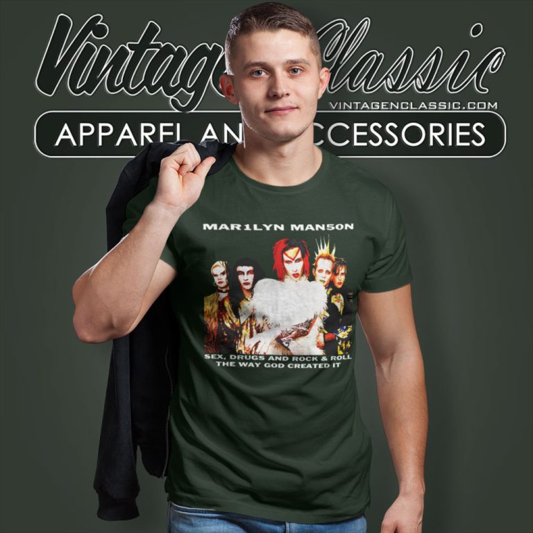 Marilyn Manson Dead Tour 1999 T Shirt Marilyn Manson Dead Tour 1999 T Shirt