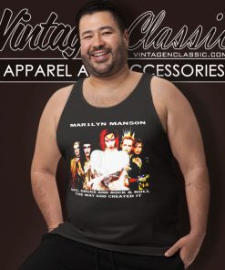 Marilyn Manson Dead Tour 1999 Tank Top Racerback