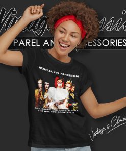 Marilyn Manson Dead Tour 1999 Women T Shirt