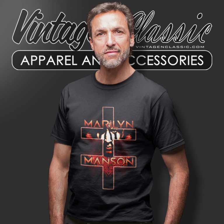 Marilyn Manson Double Cross Tour T Shirt Marilyn Manson Double Cross Tour T Shirt