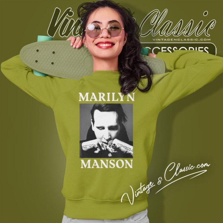 Marilyn Manson Fists Sweatshirt Marilyn Manson Fists Sweatshirt
