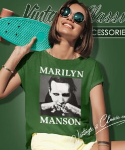 Marilyn Manson Fists Women T Shirt