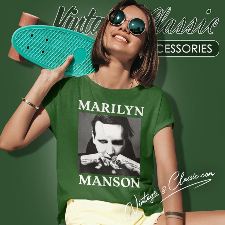 Marilyn Manson Fists Women T Shirt Marilyn Manson Fists Women T Shirt