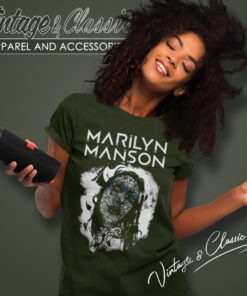 Marilyn Manson Gothic Style Women T Shirt