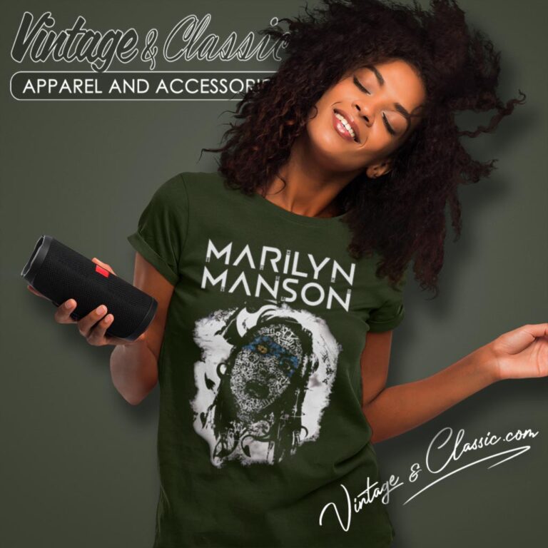 Marilyn Manson Gothic Style Women T Shirt Marilyn Manson Gothic Style Women T Shirt