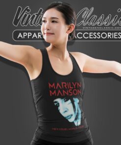 Marilyn Manson Hey Cruel World Tour Tank Top Racerback