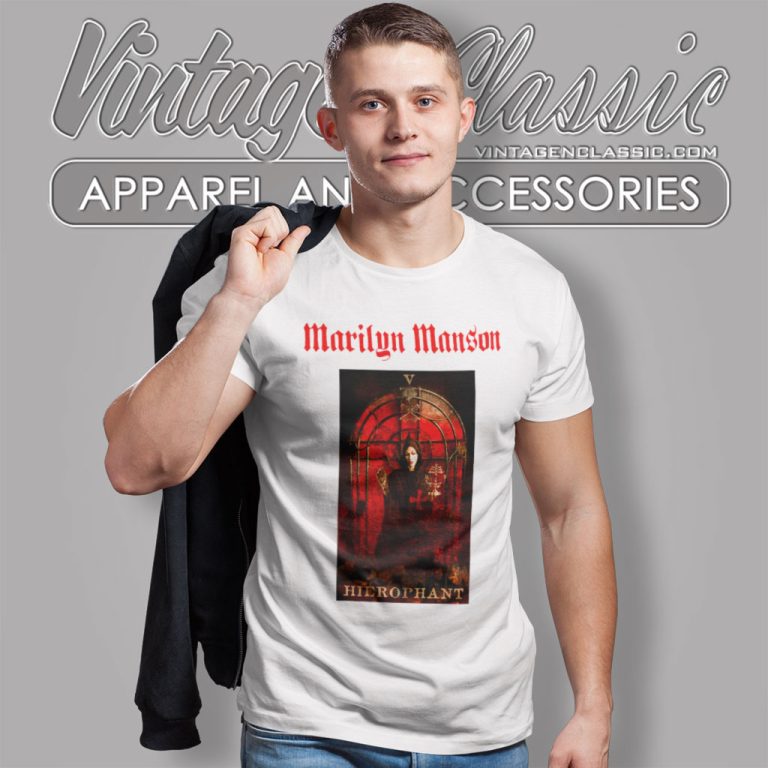 Marilyn Manson Hierophant T Shirt Marilyn Manson Hierophant T Shirt