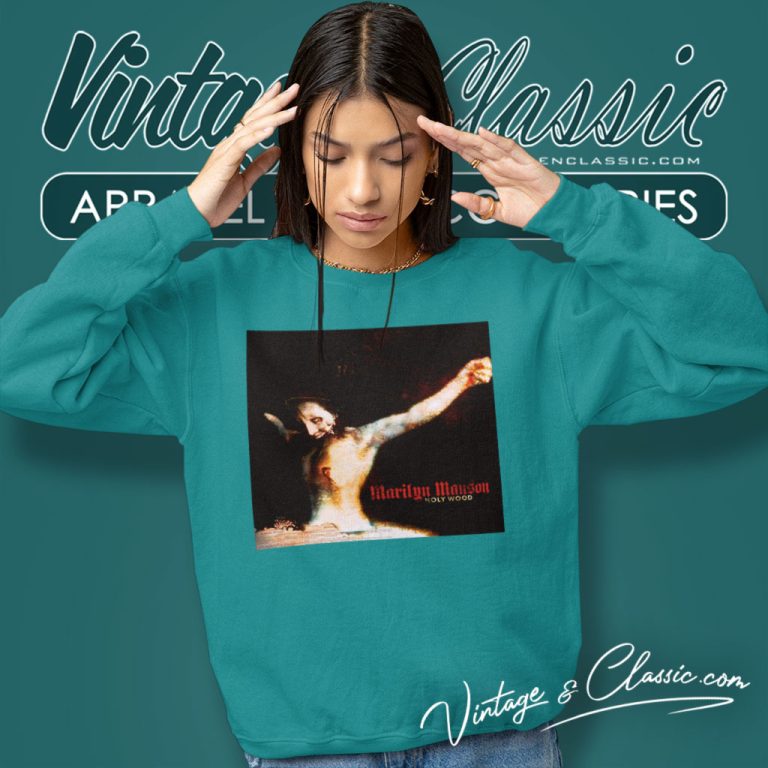 Marilyn Manson Hollywood Sweatshirt Marilyn Manson Hollywood Sweatshirt