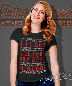 Marilyn Manson Kill God Women T Shirt