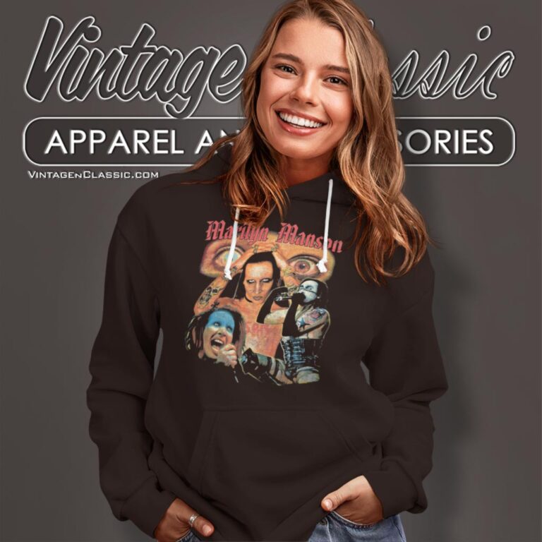 Marilyn Manson Live In Concert Hoodie Marilyn Manson Live In Concert Hoodie